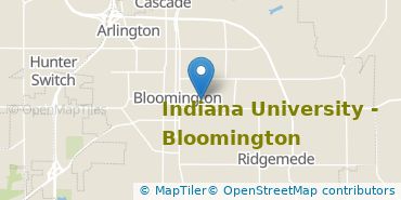 Location of Indiana University-Bloomington