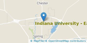 Location of Indiana University-East