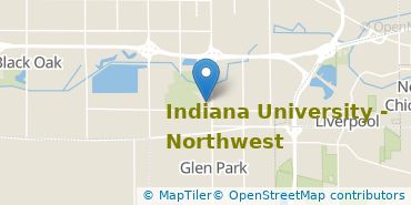 Location of Indiana University-Northwest