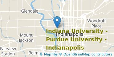 Location of Indiana University-Indianapolis