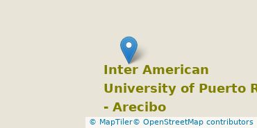 Location of Inter American University of Puerto Rico-Arecibo