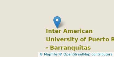 Location of Inter American University of Puerto Rico-Barranquitas