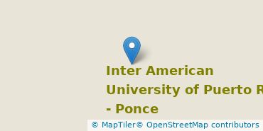 Location of Inter American University of Puerto Rico-Ponce