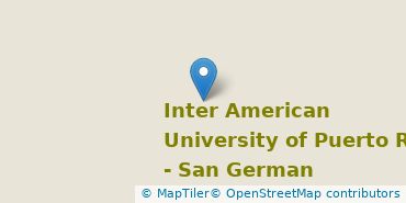 Location of Inter American University of Puerto Rico-San German