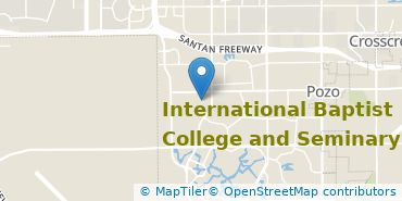 Location of International Baptist College and Seminary