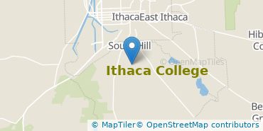 Location of Ithaca College