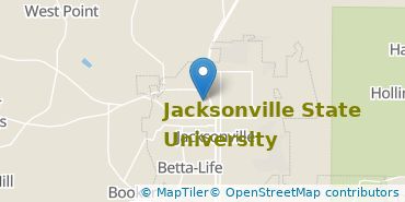 Location of Jacksonville State University