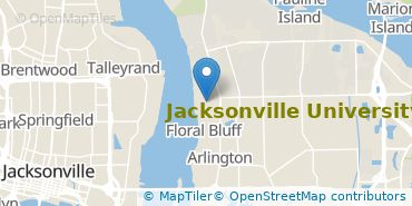 Location of Jacksonville University