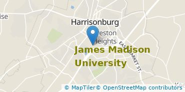Location of James Madison University