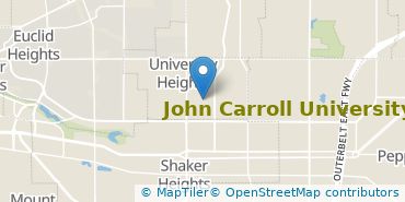 Location of John Carroll University