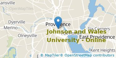 Location of Johnson & Wales University-Online
