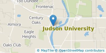Location of Judson University