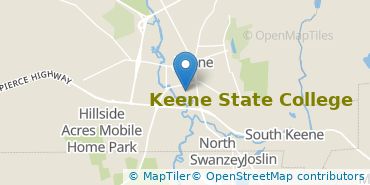 Location of Keene State College