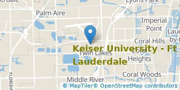 Location of Keiser University-Ft Lauderdale
