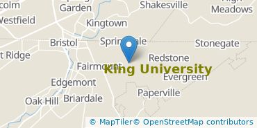 Location of King University