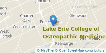 Location of Lake Erie College of Osteopathic Medicine