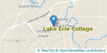 Location of Lake Erie College