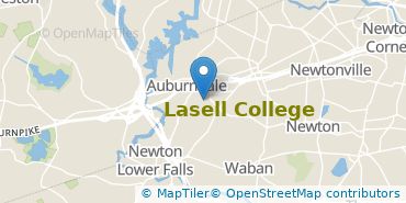 Location of Lasell University