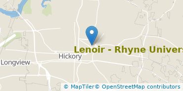 Location of Lenoir-Rhyne University