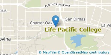 Location of Life Pacific University
