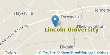 Location of Lincoln University