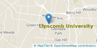 Location of Lipscomb University