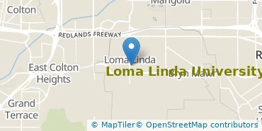 Location of Loma Linda University
