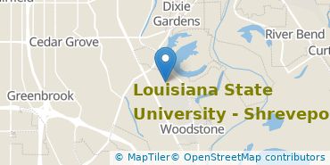 Location of Louisiana State University-Shreveport