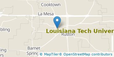 Location of Louisiana Tech University