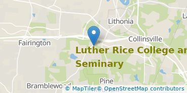 Location of Luther Rice College & Seminary