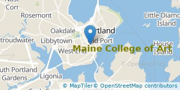 Location of Maine College of Art & Design