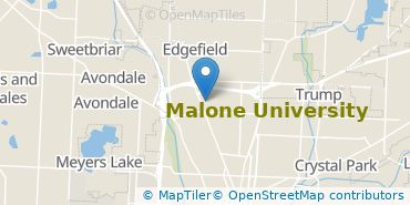 Location of Malone University