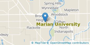 Location of Marian University