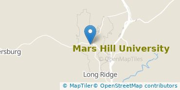 Location of Mars Hill University