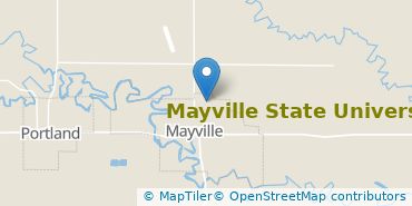 Location of Mayville State University