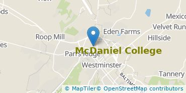 Location of McDaniel College