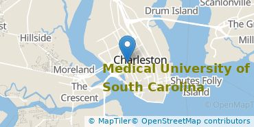 Location of Medical University of South Carolina