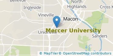 Location of Mercer University