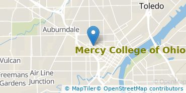 Location of Mercy College of Ohio