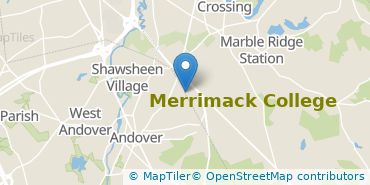 Location of Merrimack College