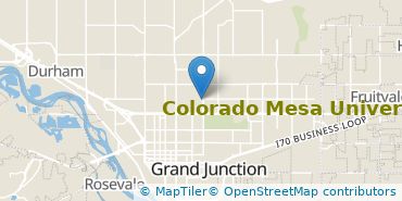 Location of Colorado Mesa University
