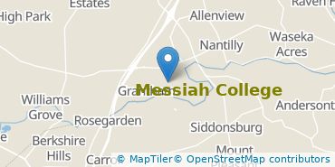 Location of Messiah University