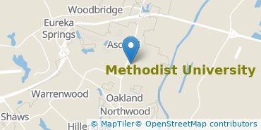 Location of Methodist University