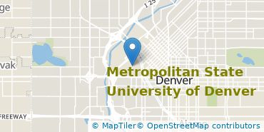 Location of Metropolitan State University of Denver