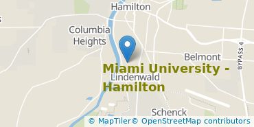 Location of Miami University-Hamilton