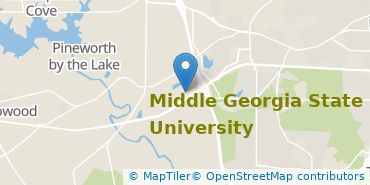Location of Middle Georgia State University