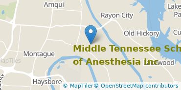 Location of Middle Tennessee School of Anesthesia Inc
