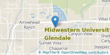 Location of Midwestern University-Glendale