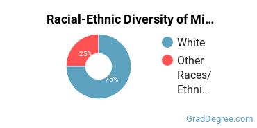 Graduate Racial-Ethnic Diversity at Midwives College of Utah
