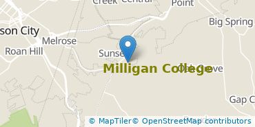 Location of Milligan University